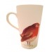 Baby Bird Hand Painted Cafe Latte Mug